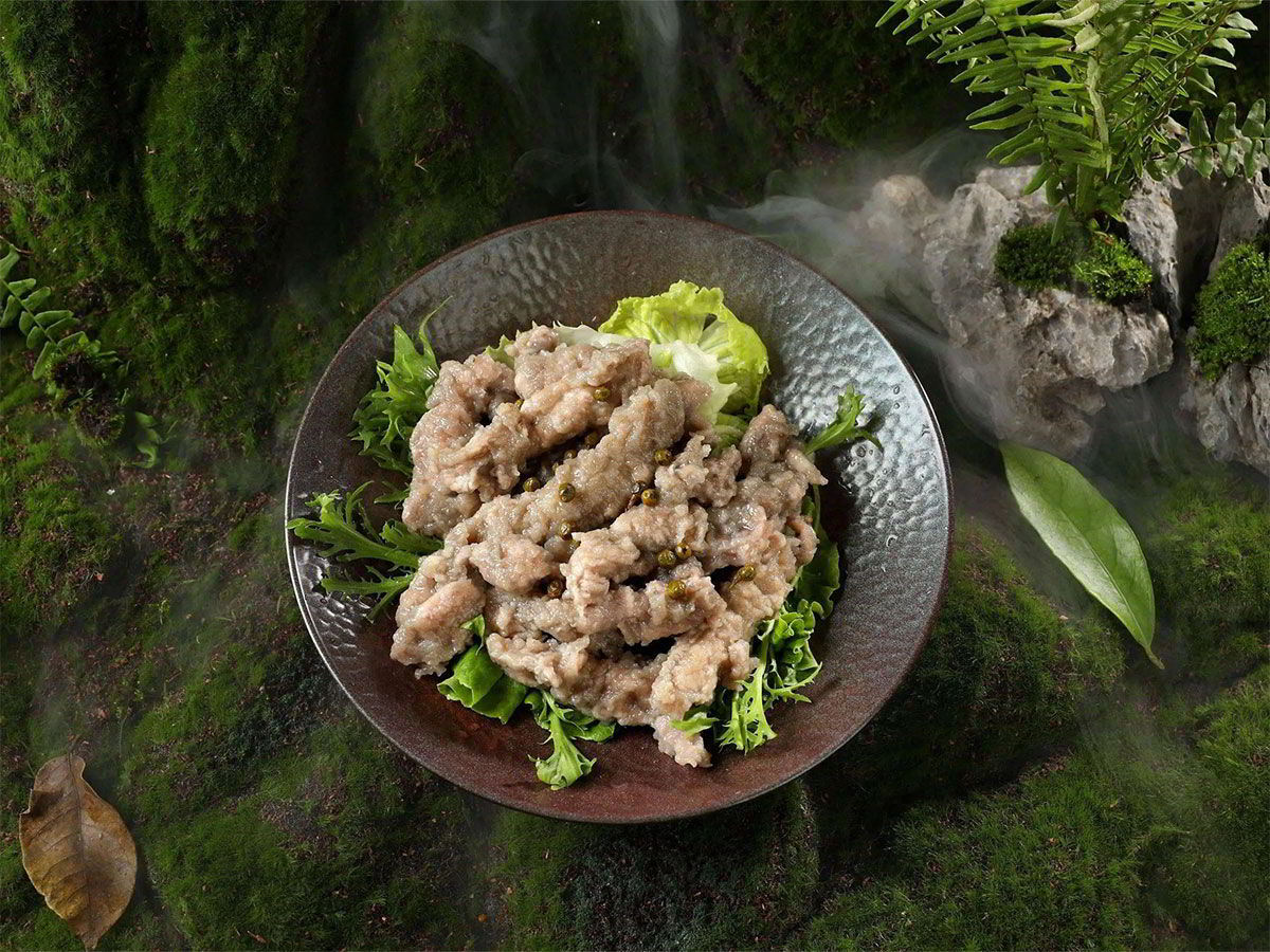 木姜子水酥肉