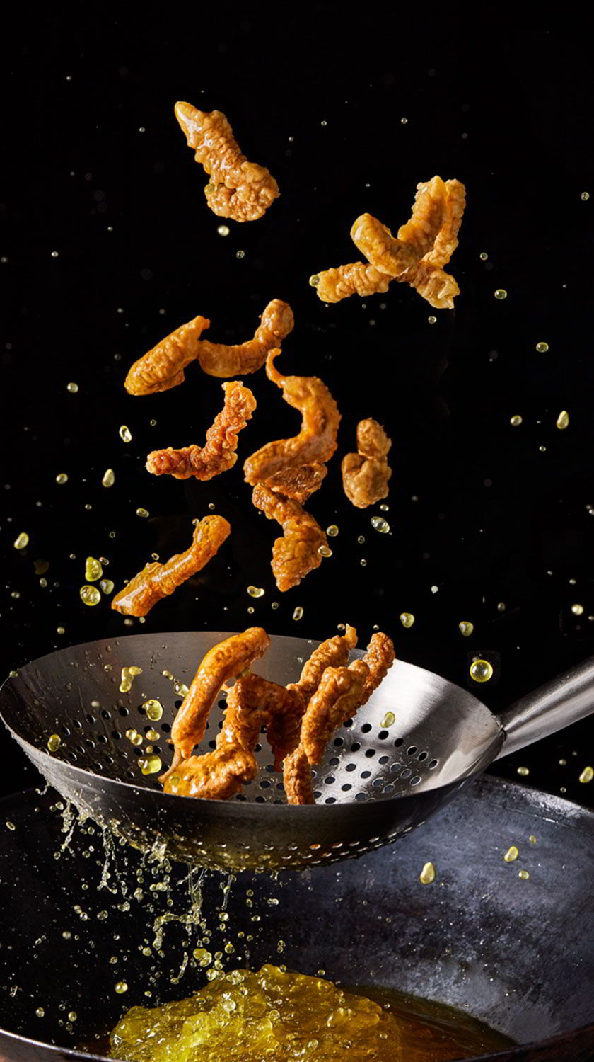 现炸酥肉